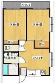 セピアパレスの間取り画像