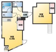 若宮緑館の間取り画像