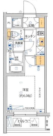 ライジングプレイス綾瀬の間取り画像