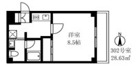 北島マンションの間取り画像