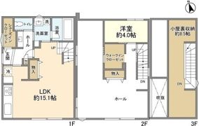 深大寺北町3丁目貸家の間取り画像