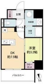 ブランシエスタ都島通の間取り画像