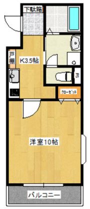 カサグランデⅡの間取り画像