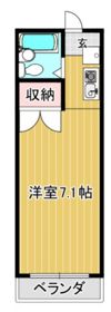メゾンサンシャインの間取り画像
