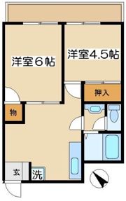 サンセイハイツの間取り画像