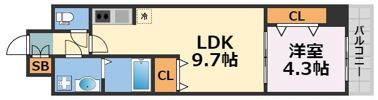 スプランディッド堀江の間取り画像