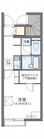 レオネクストmanaの間取り画像