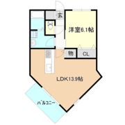 エクセリオンの間取り画像