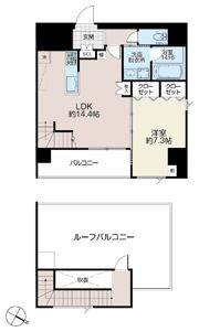 イゾラセレーナ目黒の間取り画像