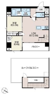 イゾラセレーナ目黒の間取り画像