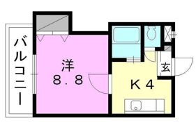 ファミールハイツの間取り画像