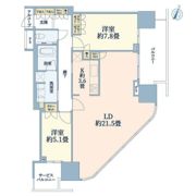 二子玉川ライズ タワー＆レジデンス タワーセントラルの間取り画像