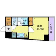 OLIO島津山の間取り画像