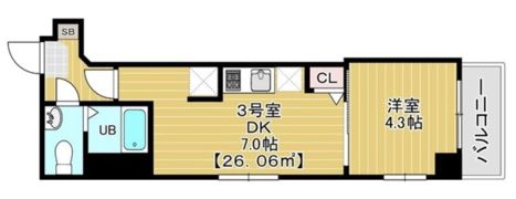 スピカ東小岩の間取り画像