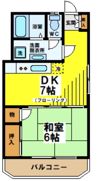 マンション富紀の間取り画像