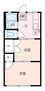 神武寺ハイムの間取り画像