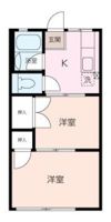神武寺ハイムの間取り画像