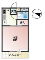 コーポモビリエ2号館の間取り画像