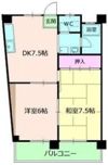 メゾン豊津の間取り画像