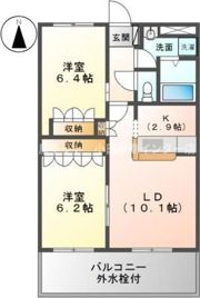 サンシャイン.A.江藤の間取り画像