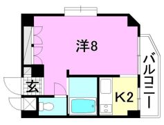 パラドール東雲1の間取り画像