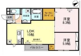Avenir城北の間取り画像