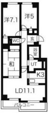 ロイヤルシティ駒場公園の間取り画像