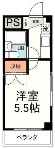 ソレール春日の間取り画像