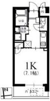 KマンションつるまいⅡの間取り画像
