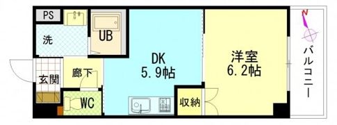 グローリの間取り画像
