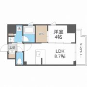 シーズンフラッツ大手前の間取り画像