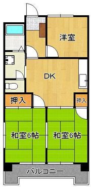 シャトレ沼本町IIの間取り画像