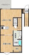 GROOM泗水Bの間取り画像