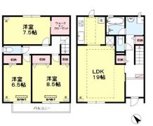 コモレビ大蔵 Sの間取り画像