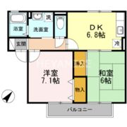 エスポワール大川田 Ⅰの間取り画像