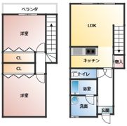 フォンテーヌ・カクゼンの間取り画像