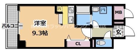 アドヴァンテージ守口の間取り画像