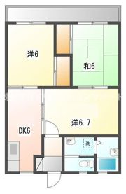 グリーンハイムの間取り画像