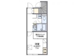 レオパレスアズ－ルの間取り画像