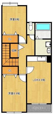 プラム・パルの間取り画像