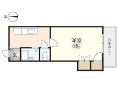 第1コーポ古屋の間取り画像