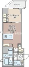 クレストコート堂島の間取り画像