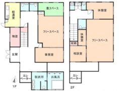 富山市上二杉405－4戸建の間取り画像