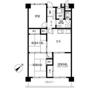なぎさニュータウン 6号棟の間取り画像