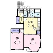 ソレイユ弐番館の間取り画像