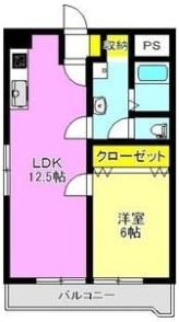 エクセレントマンションの間取り画像
