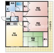 フェイム瀬田の間取り画像