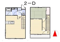 パルシャイン ガンマ 2-A号室の間取り画像
