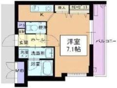 アクアキャニオンHARAの間取り画像