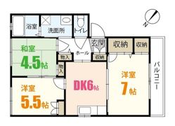 フィールドエッヂ C棟の間取り画像